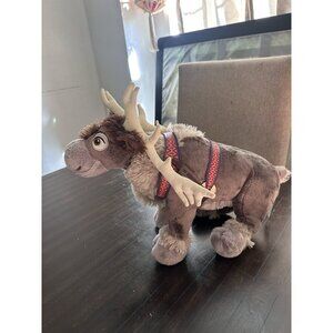 Build A Bear Disney Frozen Sven The Reindeer Plush Woth Harness 17"